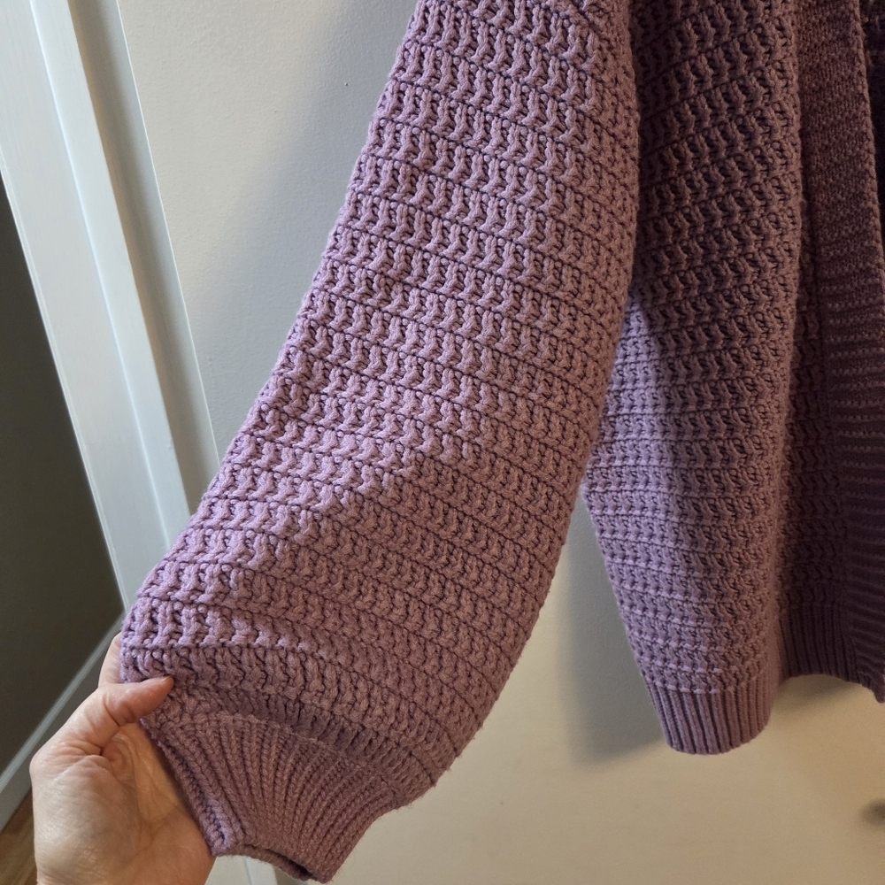 ZYIA Petra Lilac Open Front Cardigan 3X - Picture 3 of 7